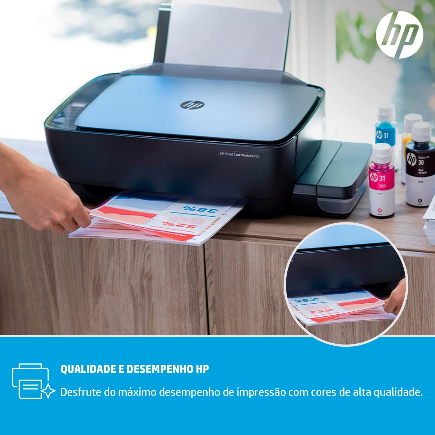 Review Impressora Multifuncional HP Ink Tank 416